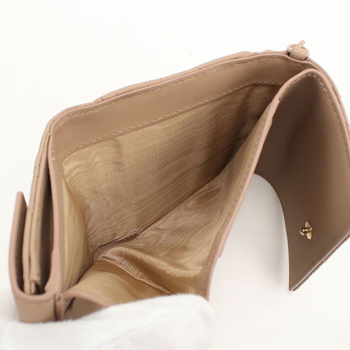 Dior Lotus Wallet Trifold Lambskin — view 4