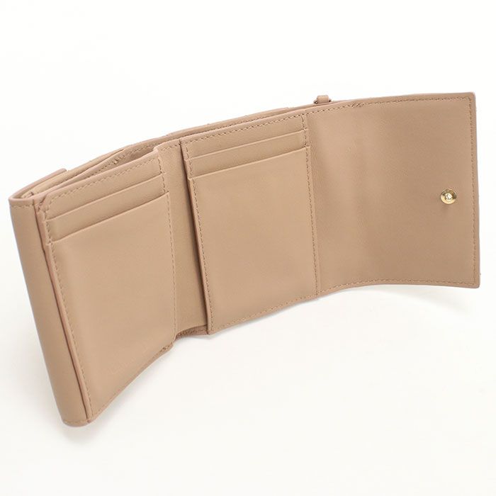 Dior Lotus Wallet Trifold Lambskin — view 3