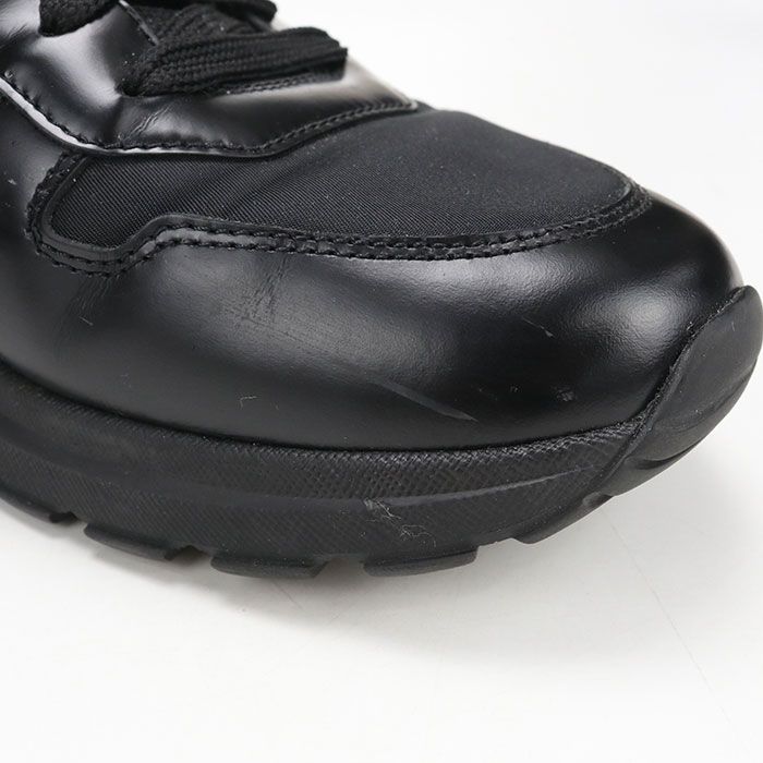 Prada Brushed Leather Sneakers Prax 01 — view 6