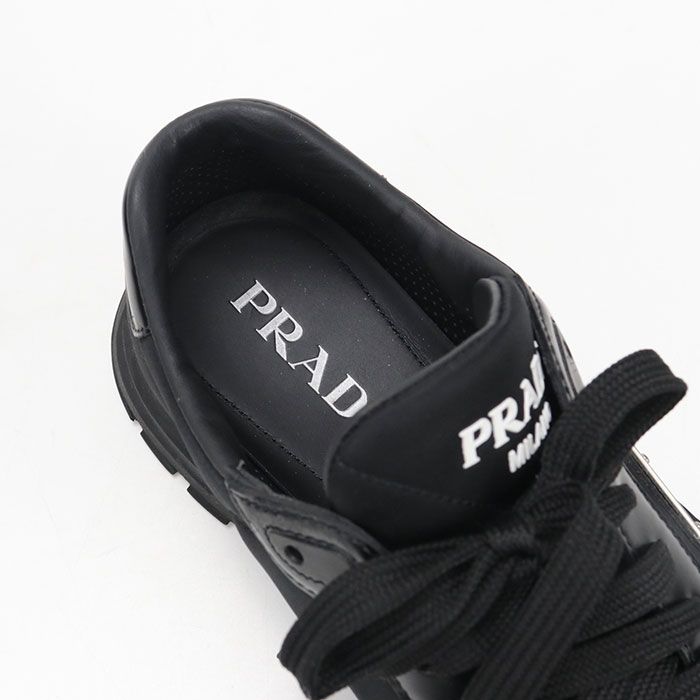 Prada Brushed Leather Sneakers Prax 01 — view 4