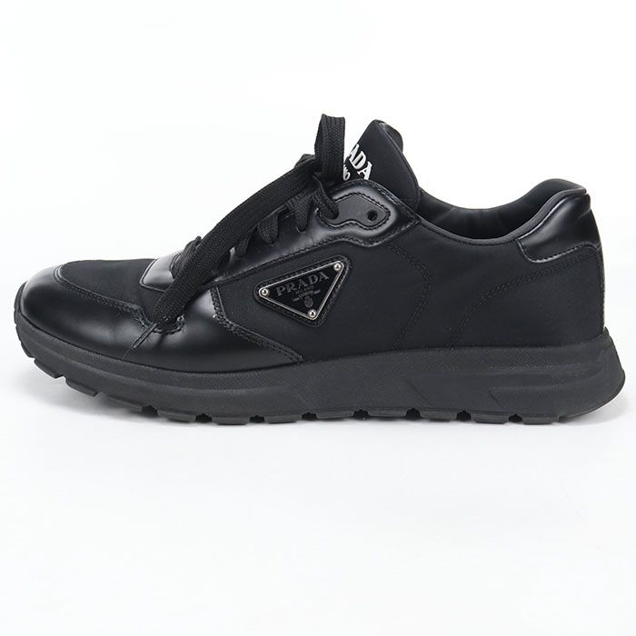 Prada Brushed Leather Sneakers Prax 01 — view 2