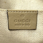Gucci Interlocking Shoulder Bag Leather Soho Beige — view 5
