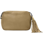 Gucci Interlocking Shoulder Bag Leather Soho Beige — view 2