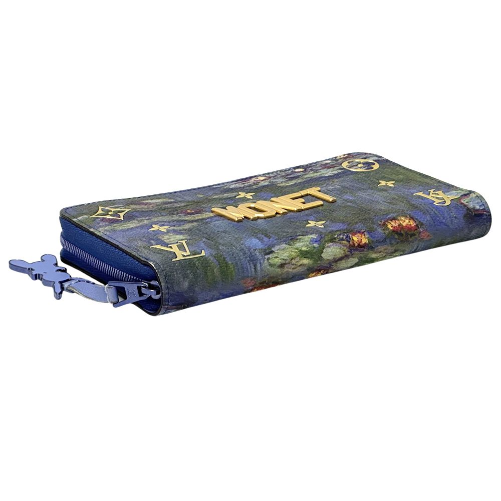 Louis Vuitton Wallet Clemence Zippy Blue — view 3
