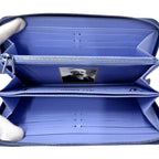 Louis Vuitton Wallet Clemence Zippy Blue — view 4