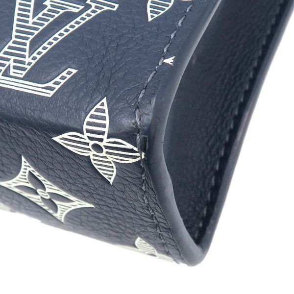 Louis Vuitton Gaston Wearable Wallet Navy Blue — view 8
