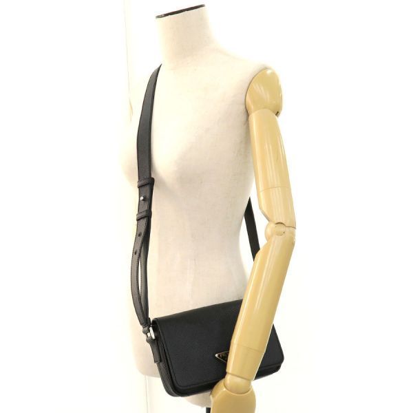 Prada Saffiano Leather Black — view 9