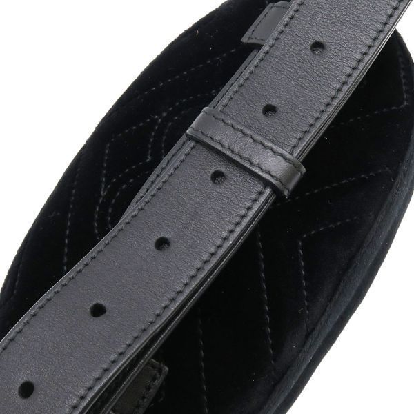 Gucci GG Marmont Velour Waist Bag — view 8