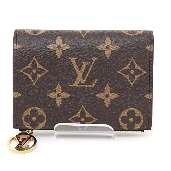 Louis Vuitton LV TM Portefeuille Lisa Monogram Cherry Bifold Brown Multicolor — view 4