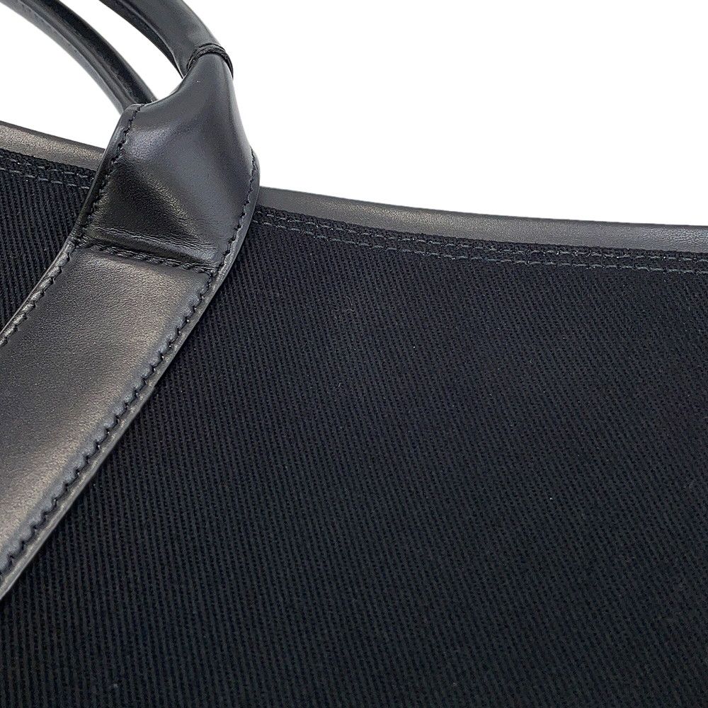Saint Laurent Paris Tote Rive Gauche Canvas Black — view 6