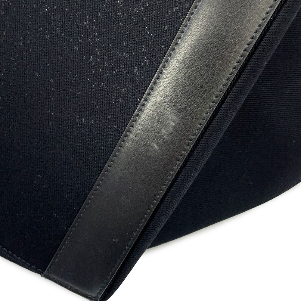 Saint Laurent Paris Tote Rive Gauche Canvas Black — view 7