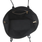 Saint Laurent Paris Tote Rive Gauche Canvas Black — view 5