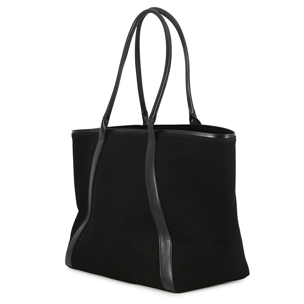 Saint Laurent Paris Tote Rive Gauche Canvas Black — view 2