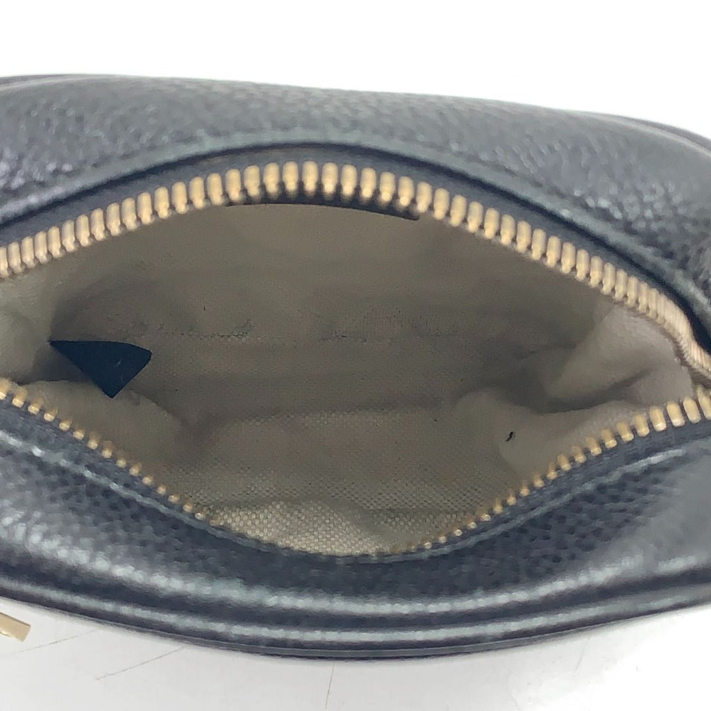 Gucci Shoulder Bag Logo Print Black — view 8