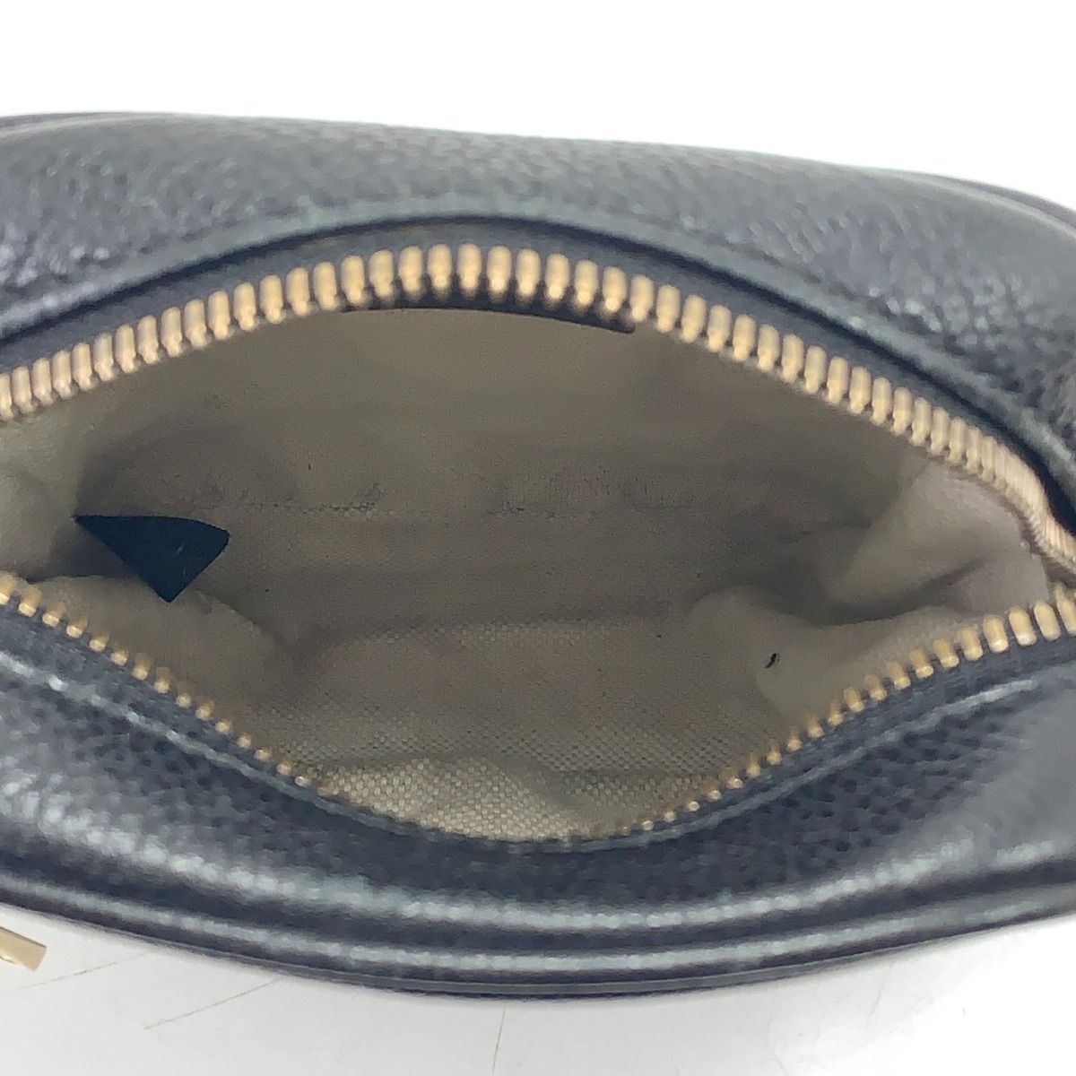 Gucci Shoulder Bag Logo Print Black — view 8