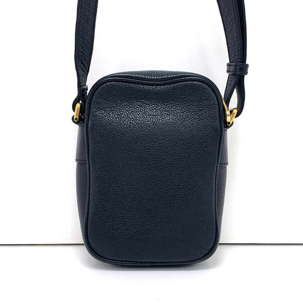 Gucci Shoulder Bag Logo Print Black — view 3