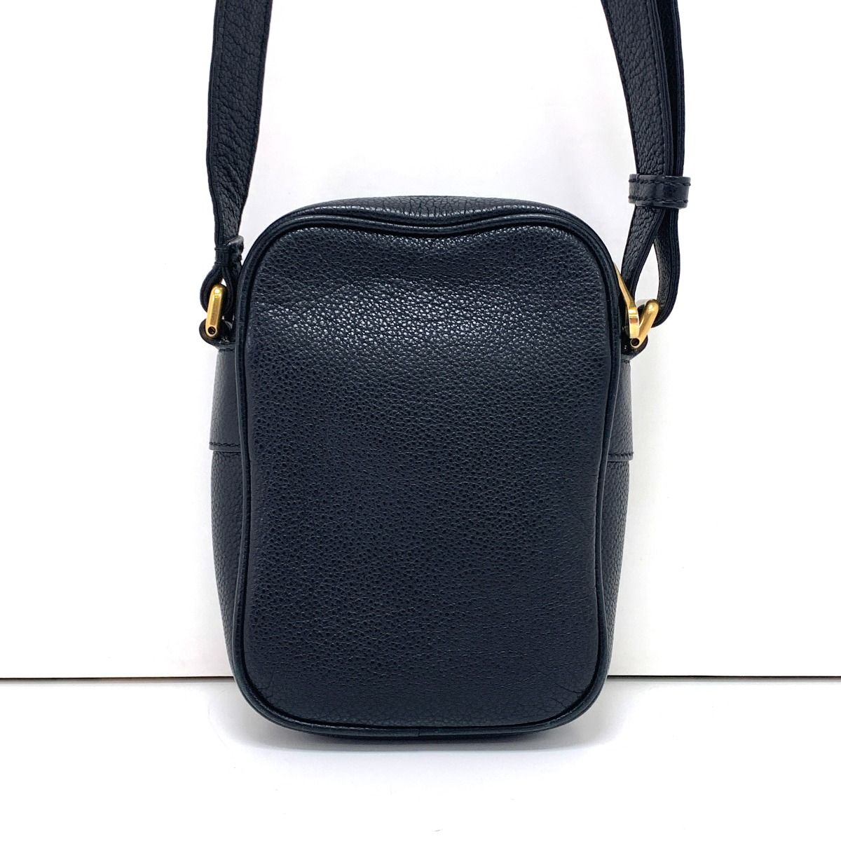 Gucci Shoulder Bag Logo Print Black — view 3