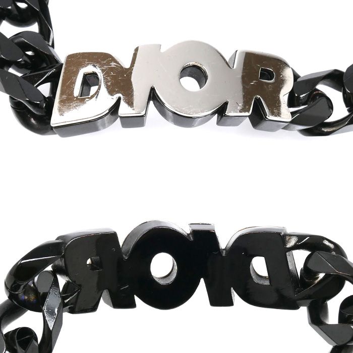 Dior Metal CD Icon Chain Link Bracelet — view 2