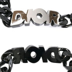 Dior Metal CD Icon Chain Link Bracelet — view 2