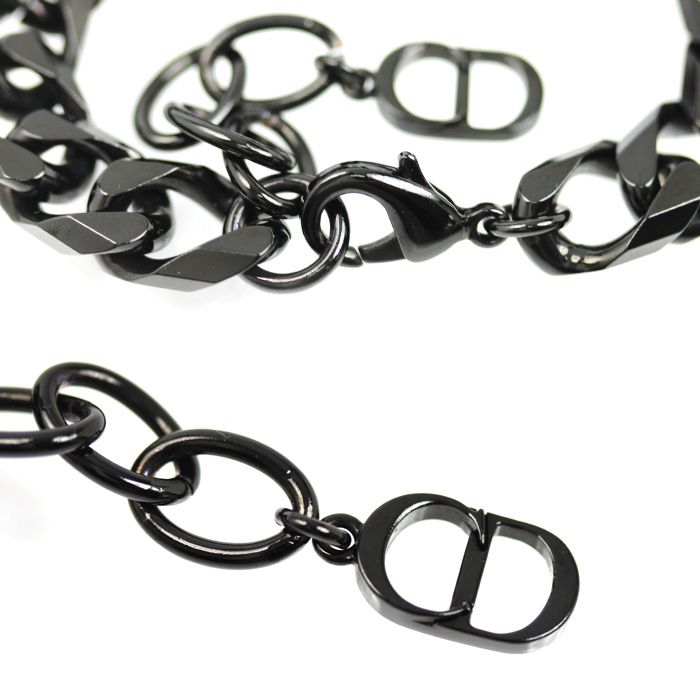 Dior Metal CD Icon Chain Link Bracelet — view 5