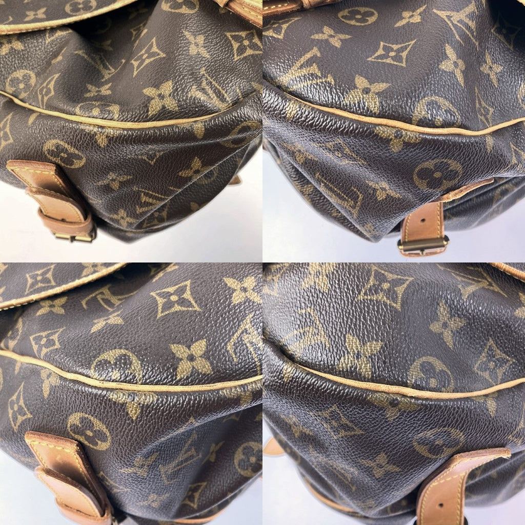 Louis Vuitton Shoulder Bag Monogram Saumur 43 — view 8