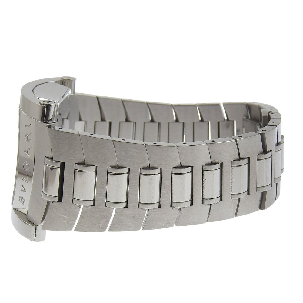 Bvlgari Ashoma Stainless Steel Silver Automatic Winding Analog Display Watch — view 4