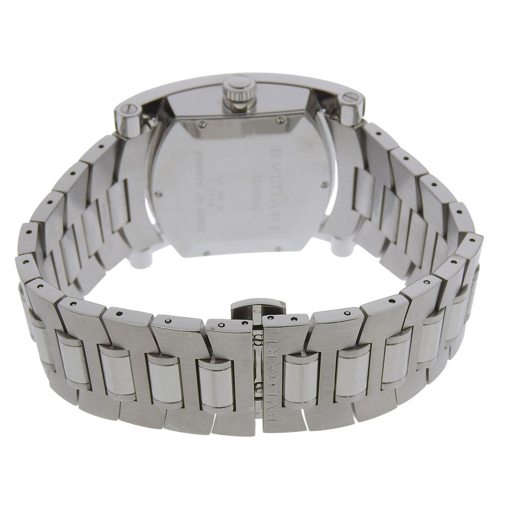 Bvlgari Ashoma Stainless Steel Silver Automatic Winding Analog Display Watch — view 5