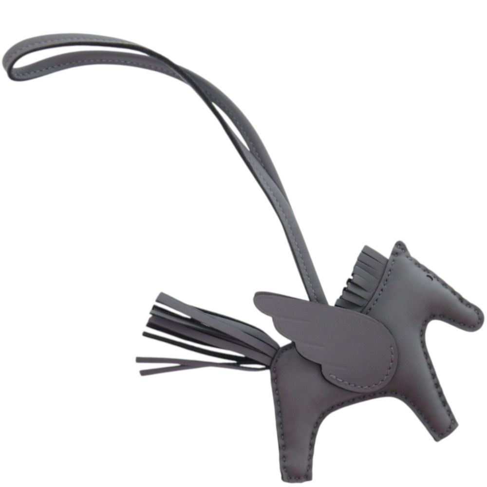 Hermes Rodeo Pegasus PM Lambskin Agneau Milo Gripantin Key Holder Gripantan — view 3