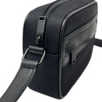 Saint Laurent Shoulder Bag Mini Camp Nylon Leather Black — view 5