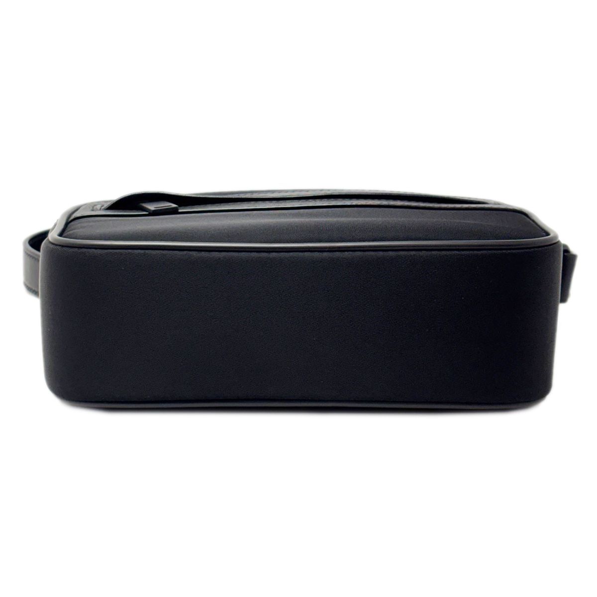 Saint Laurent Shoulder Bag Mini Camp Nylon Leather Black — view 9
