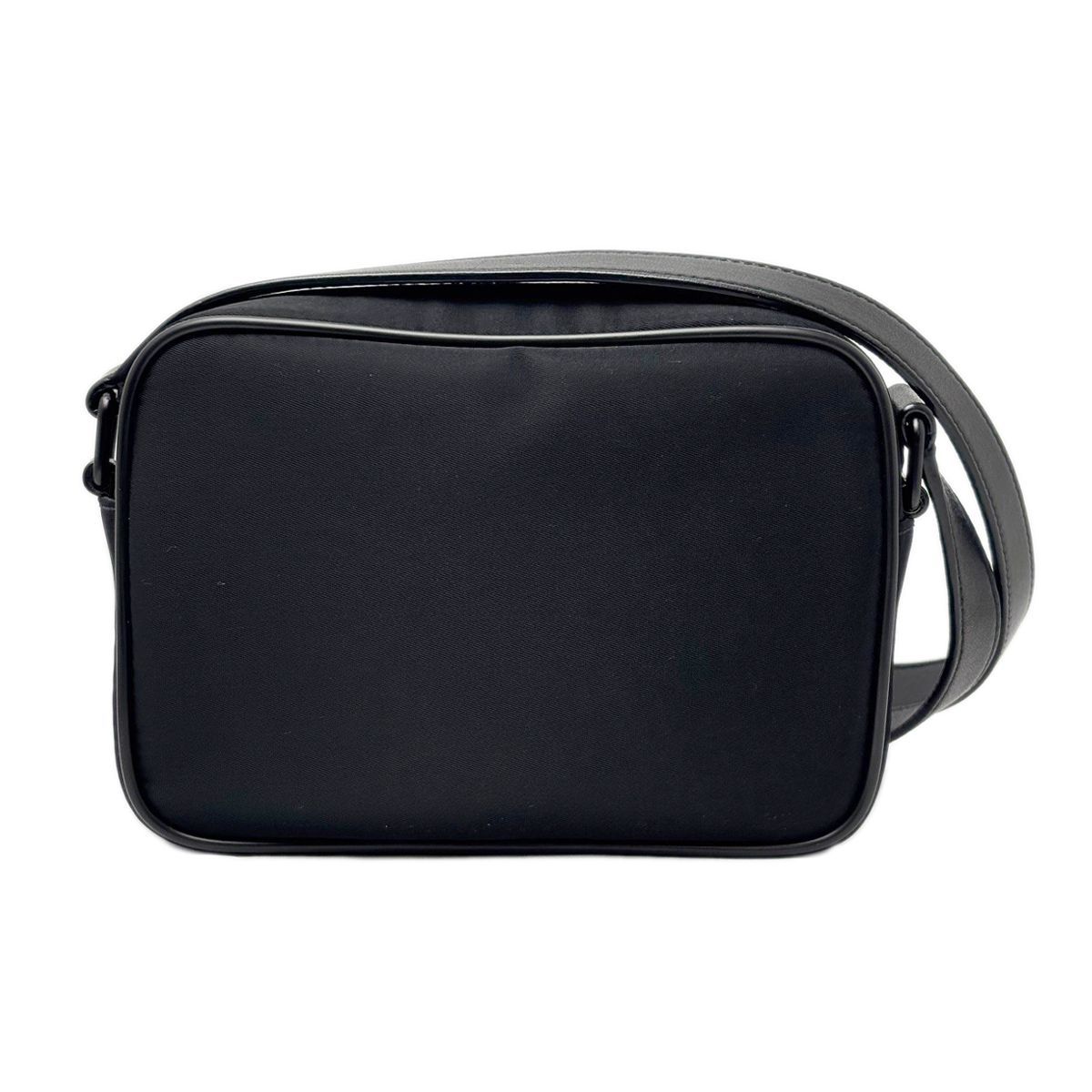 Saint Laurent Shoulder Bag Mini Camp Nylon Leather Black — view 2