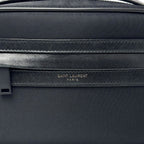Saint Laurent Shoulder Bag Mini Camp Nylon Leather Black — view 4