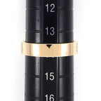 Hermes Ring Kelly Clochette MM Cadena Rock Motif Half Circle Pave — view 6