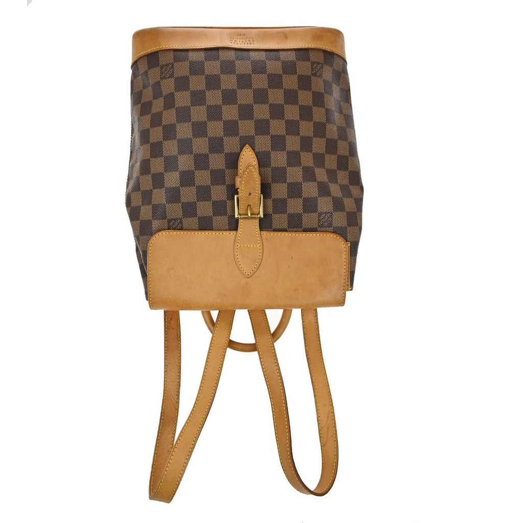 Louis Vuitton Harlequin Backpack Damier Ebene Leather — view 6