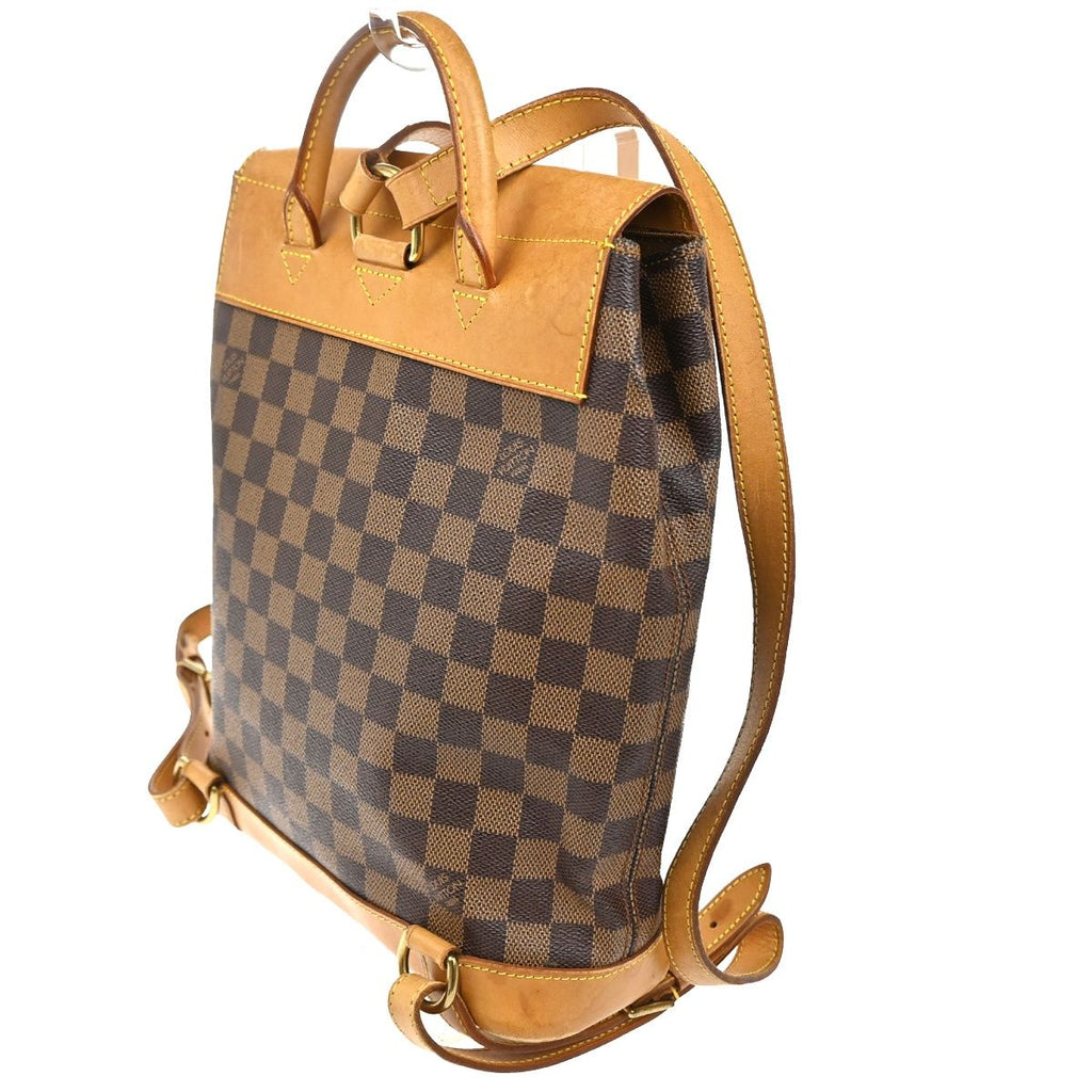 Louis Vuitton Harlequin Backpack Damier Ebene Leather — view 4