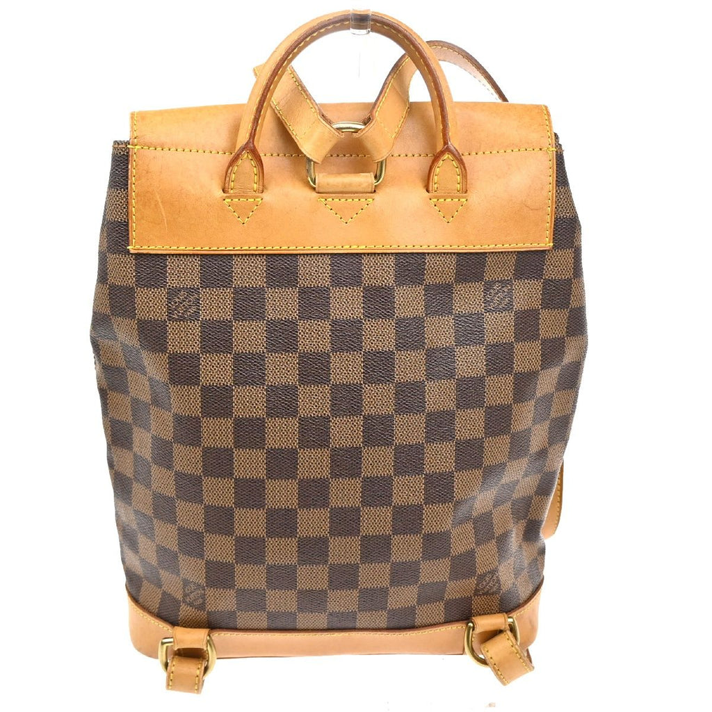 Louis Vuitton Harlequin Backpack Damier Ebene Leather — view 3
