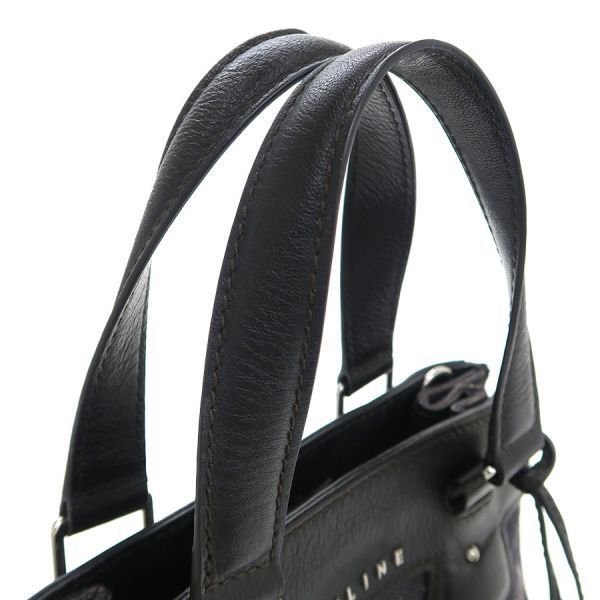 Celine Denim Handbag Canvas — view 4