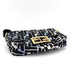 Fendi 2-Way Zucca Shoulder Bag Crossbody Joshua Vides Blue Black White — view 3