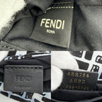 Fendi 2-Way Zucca Shoulder Bag Crossbody Joshua Vides Blue Black White — view 5