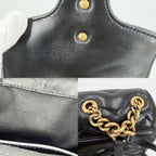 Gucci GG Marmont Quilted Backpack Leather Black — view 7