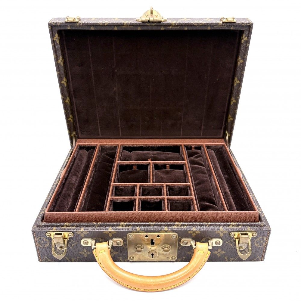 Louis Vuitton Trunk Boite Visual Attache Case Luggage Tag — view 4