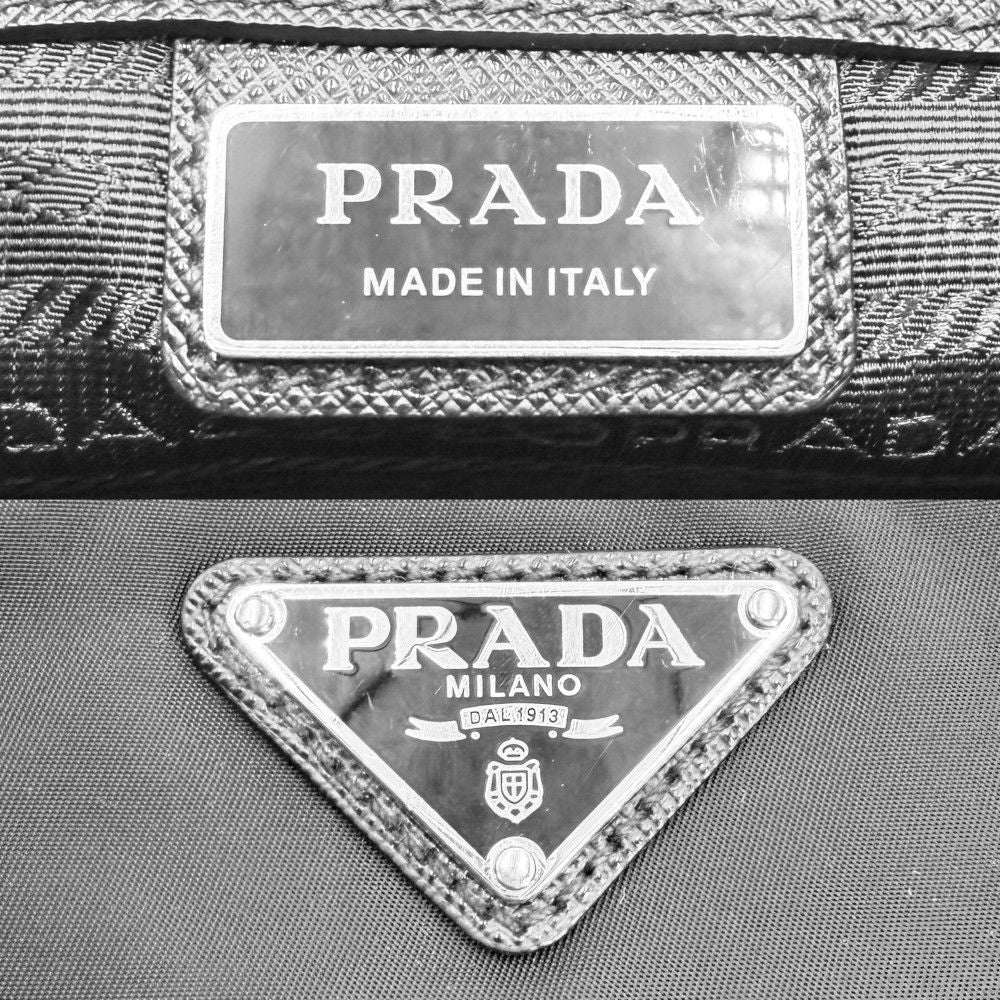 Prada Shoulder Bag Crossbody Triangle Logo Re — view 5