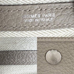 Hermes Handbag Garden Party PM Tote Leather Beige — view 5