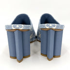 Louis Vuitton Sandals Monogram Denim — view 4