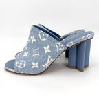 Louis Vuitton Sandals Monogram Denim — view 2