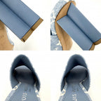 Louis Vuitton Sandals Monogram Denim — view 8