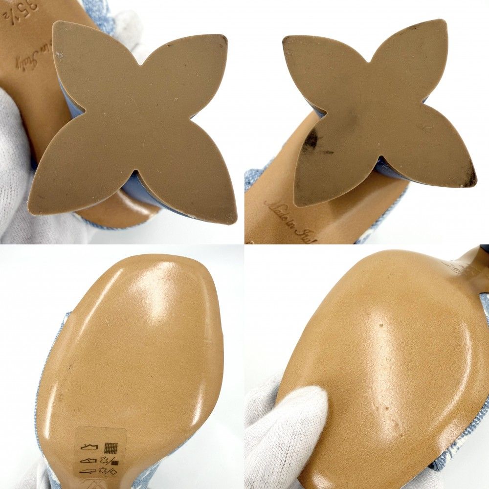 Louis Vuitton Sandals Monogram Denim — view 7