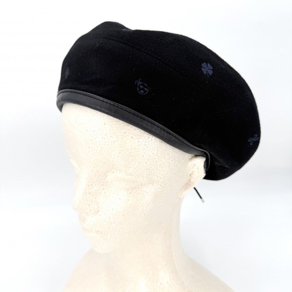 Hermes Beret Saint Honore Charm Hat 57 — view 2