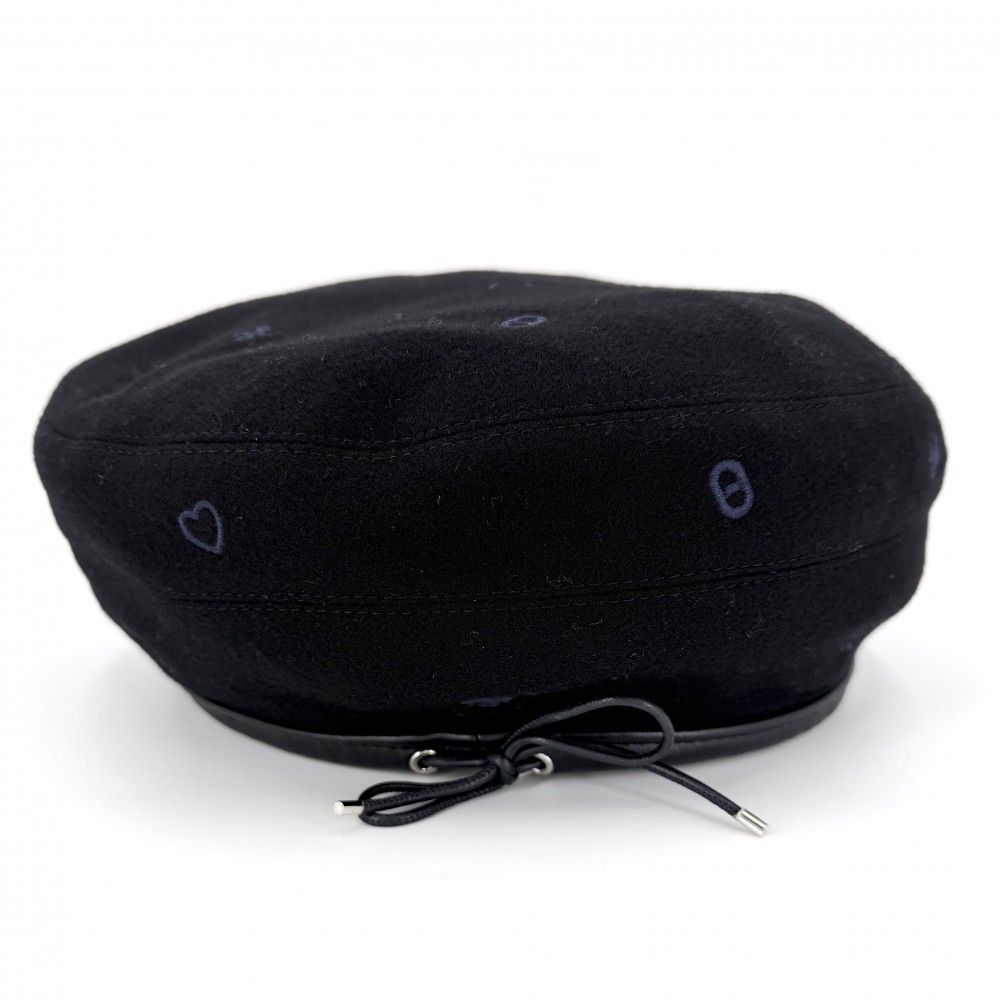 Hermes Beret Saint Honore Charm Hat 57 — view 3