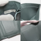 Bottega Veneta Trifold Wallet Intrecciato Gray Leather — view 7